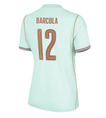 Frankrike Bradley Barcola #12 Replika Bortatröja Damer VM 2026 Kortärmad